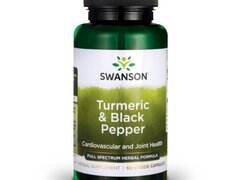 Turmeric & Black Pepper 60 Capsule, Swanson